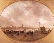 扬 范 戈因 : Winter on the River